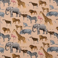 0596/動物たちアイボリー