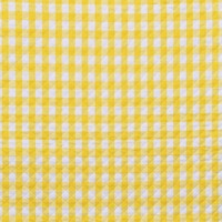 9842/キルト/大きなギンガムチェックイエロー