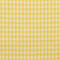 9842/キルト/大きなギンガムチェックイエロー