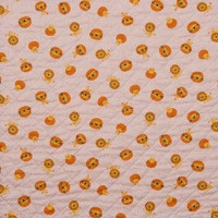 9847/キルト/ライオンと淡いピンク